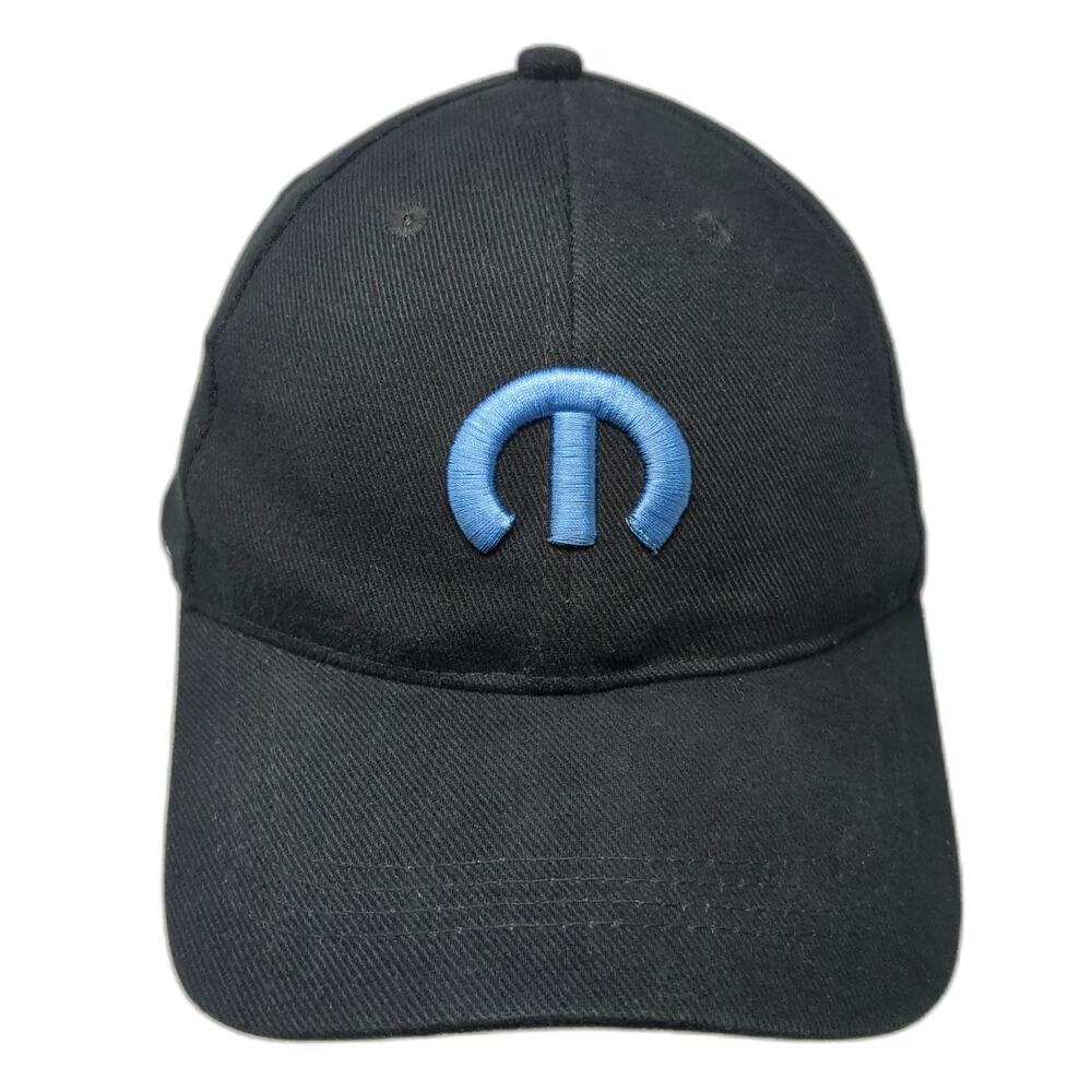 Mopar Performance Baseball Cap Black One Size Strapback Embroidered Logo Hat